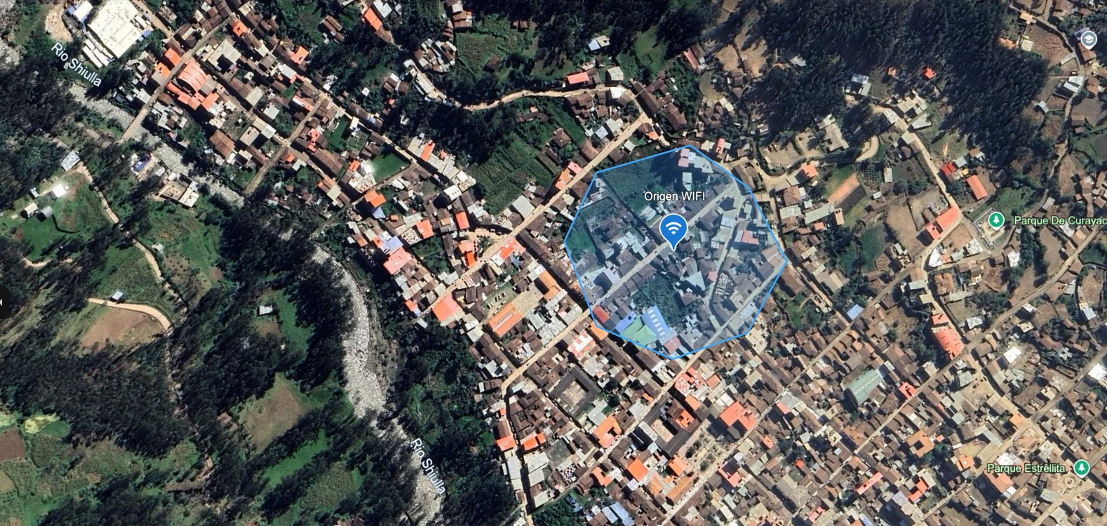 Mapa de Cobertura WiFi